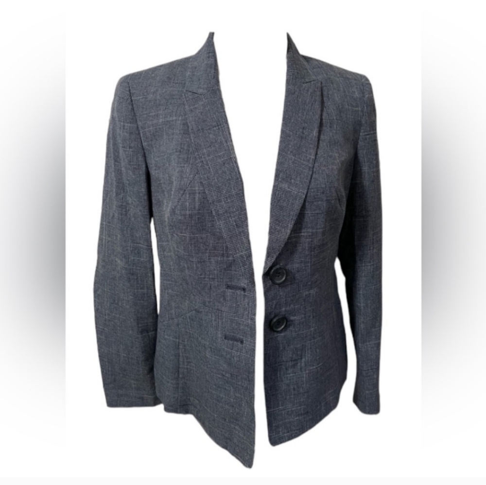 Le Suit Women’s Blue Blazer Suit Jacket size 6
